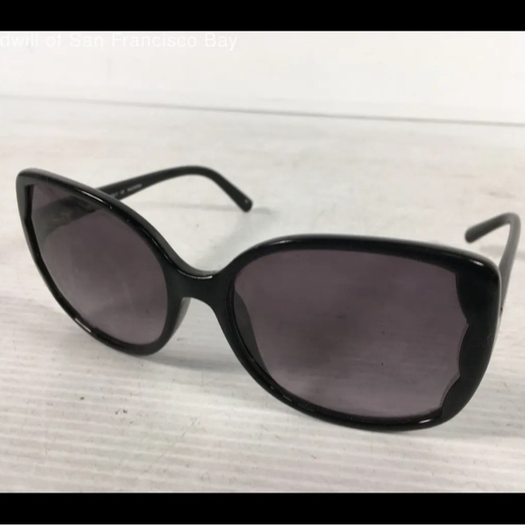 Valentino Womens Square Butterfly Sunglasses Black Italy 203 V609S 001 130mm main image 4